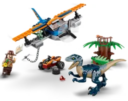 LEGO Velociraptor: Biplane Rescue Mission (75942) - afbeelding 4