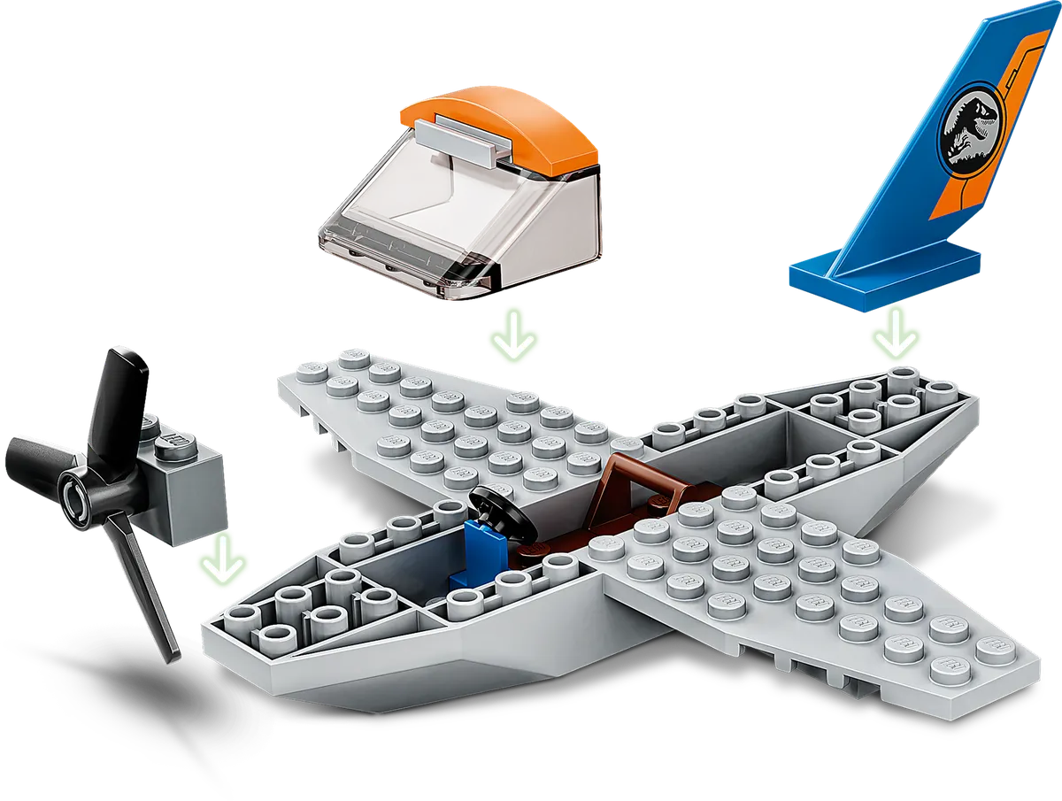 LEGO Velociraptor: Biplane Rescue Mission (75942) - Bild 3
