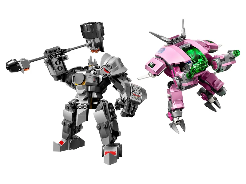 D.Va & Reinhardt van LEGO – productfoto