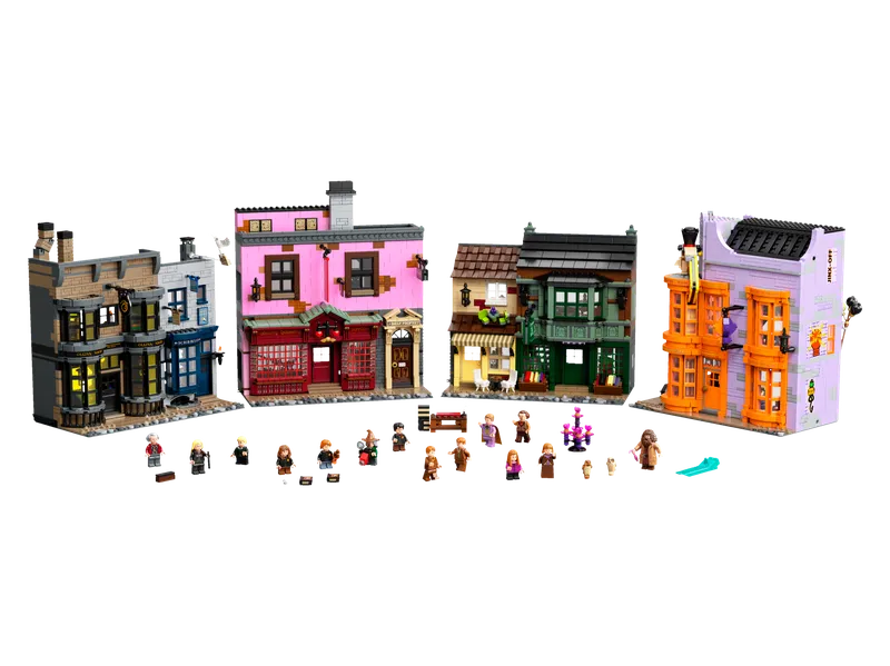 LEGO 75978 Diagon Alley, 5.544 stenen