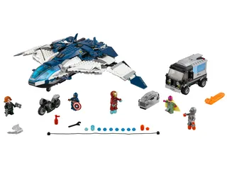 The Avengers Quinjet City Chase van LEGO – productfoto 1 van 2