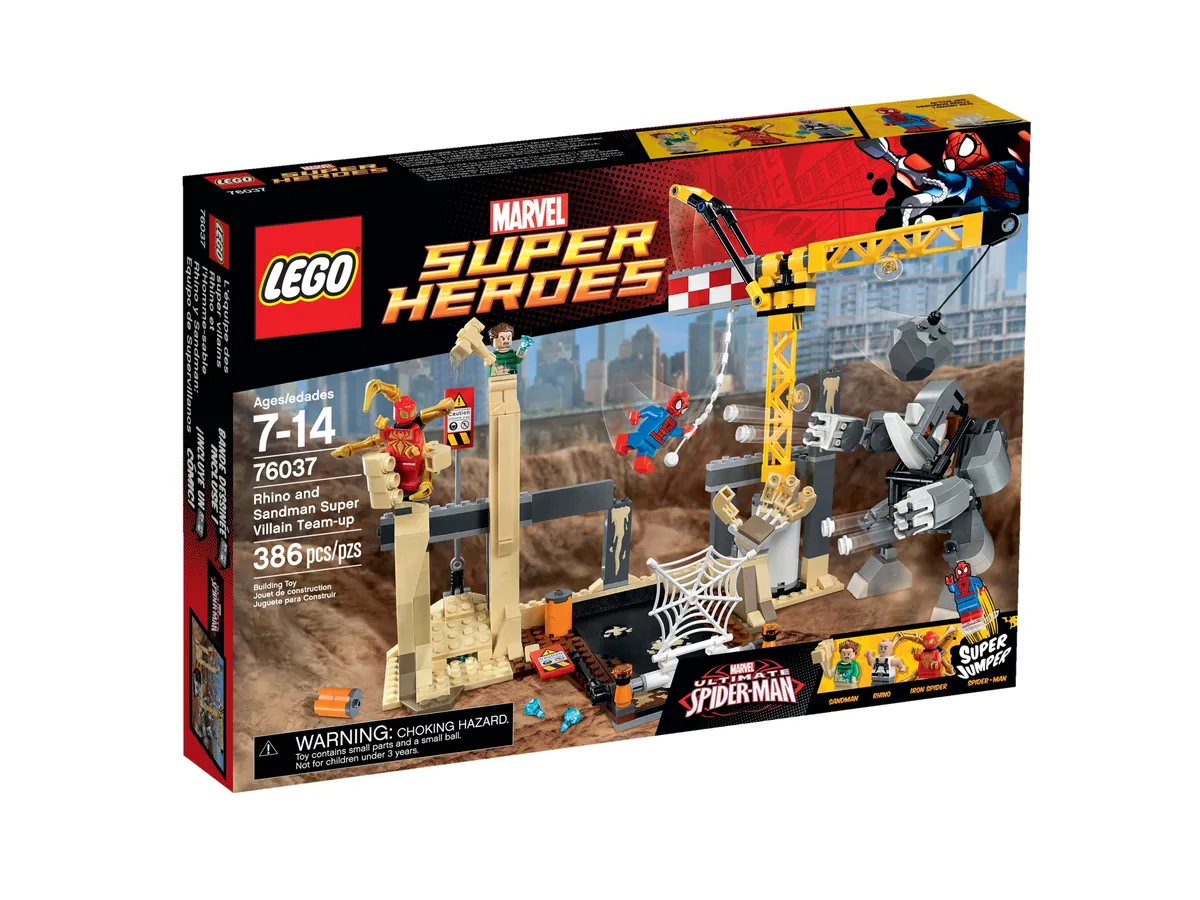 LEGO Rhino and Sandman Super Villain Team-up (76037) - Bild 1