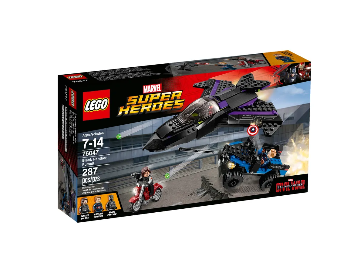 LEGO Black Panther Pursuit (76047) - Bild 1