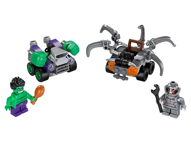 Mighty Micros: Hulk tegen Ultron - Een Superheldengevecht in LEGO