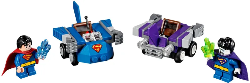 Mighty Micros: Superman vs. Bizarro van LEGO – productfoto