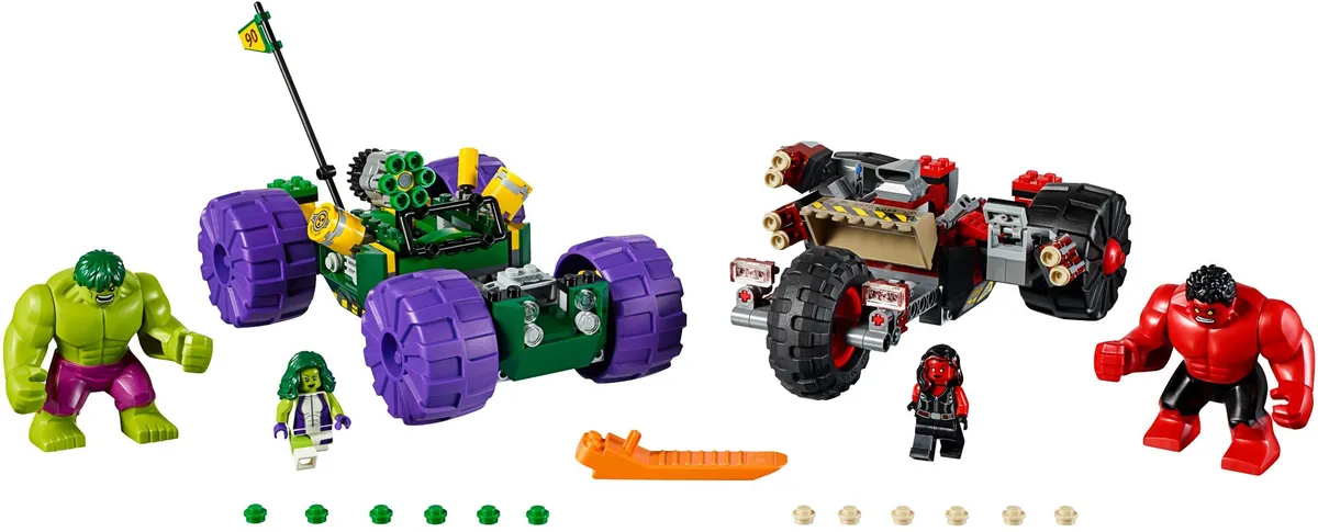 LEGO Hulk vs. Red Hulk (76078)