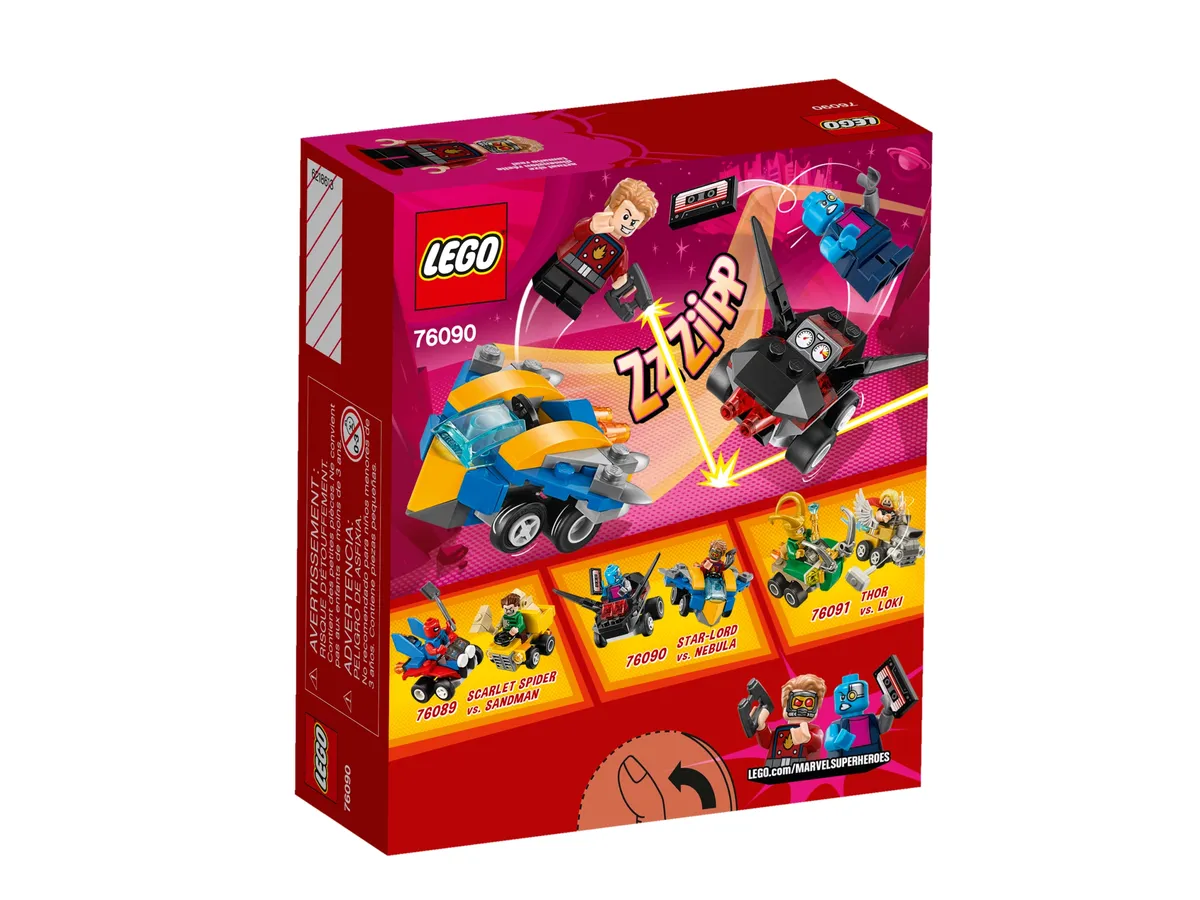 LEGO Mighty Micros: Star-Lord vs. Nebula (76090) - Bild 2