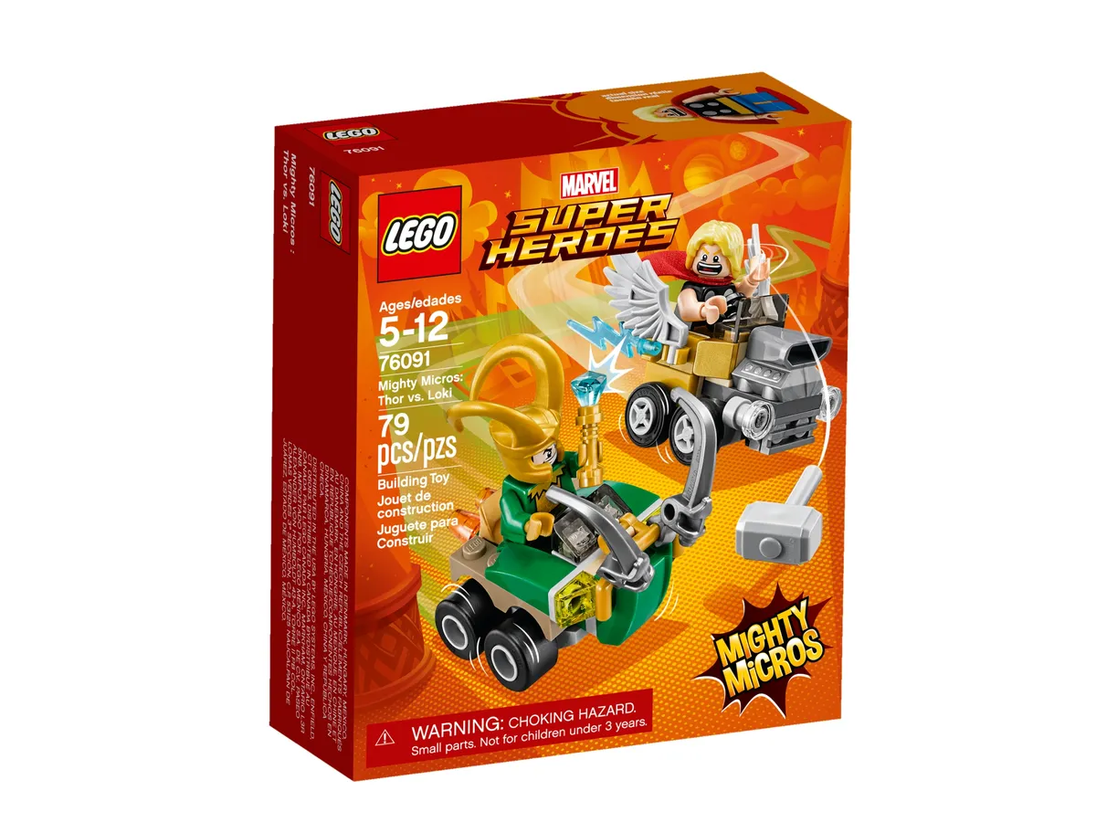 LEGO Mighty Micros: Thor vs. Loki (76091) - Bild 1