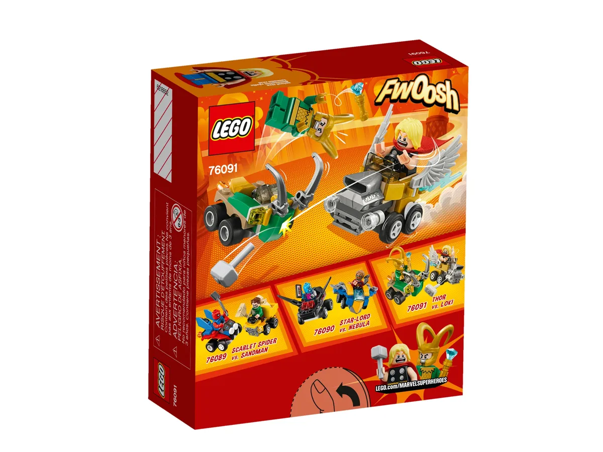 LEGO Mighty Micros: Thor vs. Loki (76091) - Bild 2