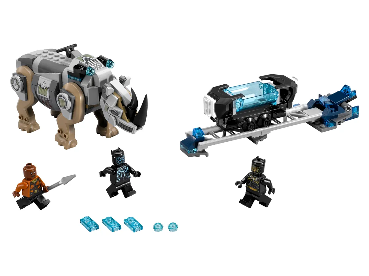 LEGO Rhino Face-Off by the Mine (76099)