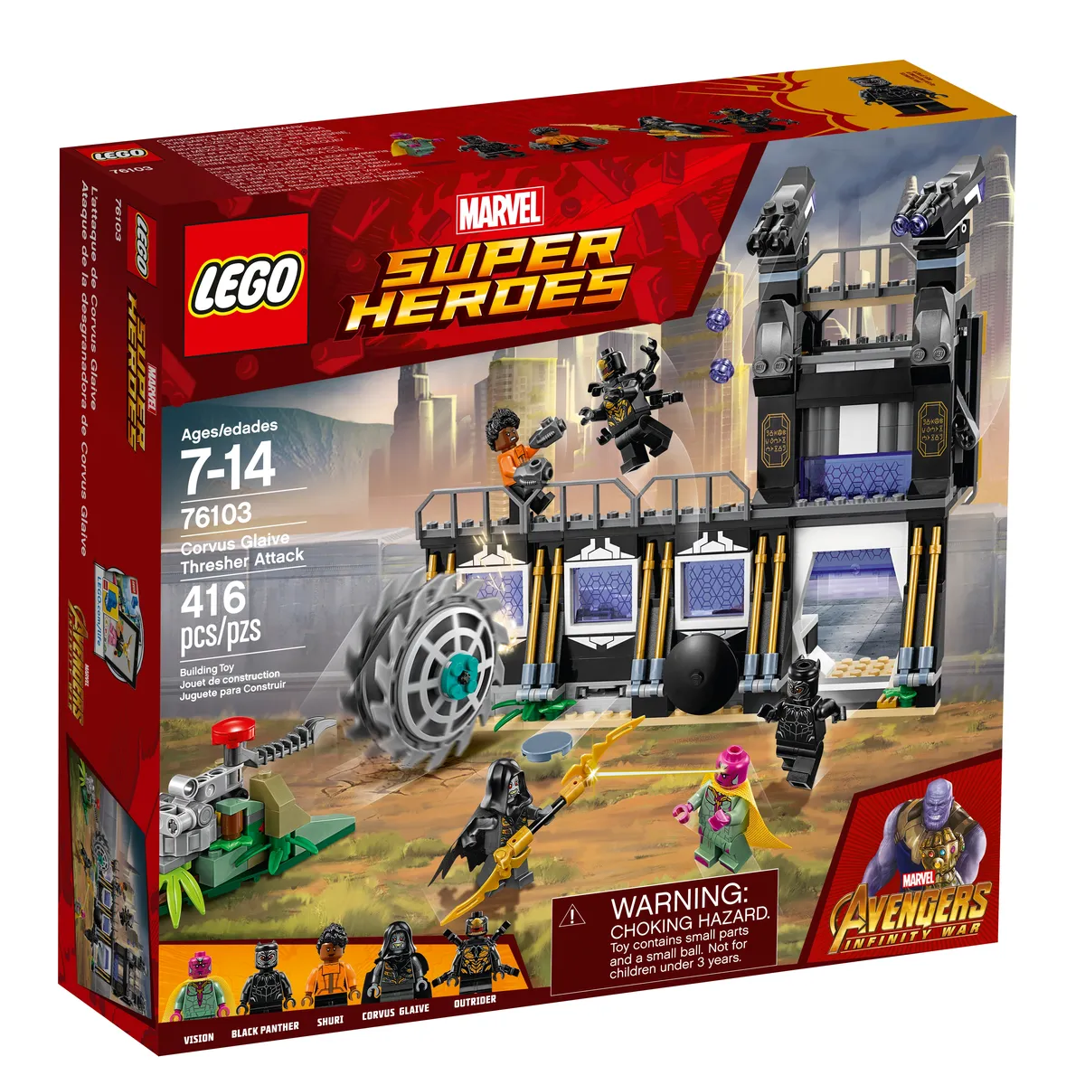 LEGO Corvus Glaive Thresher Attack (76103) - image 1