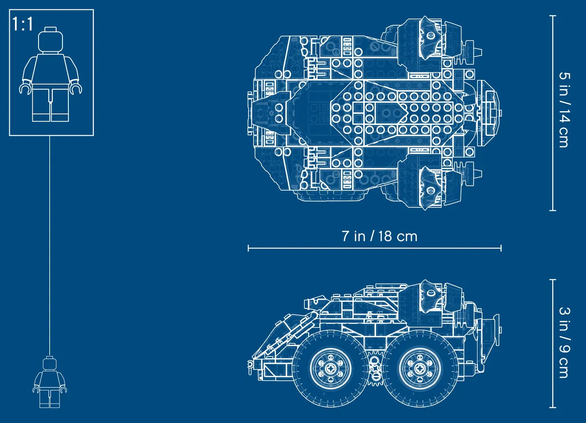 LEGO App-Controlled Batmobile (76112) - image 6