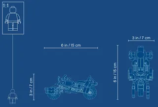 Captain America: Outriders Attack van LEGO – productfoto 10 van 10