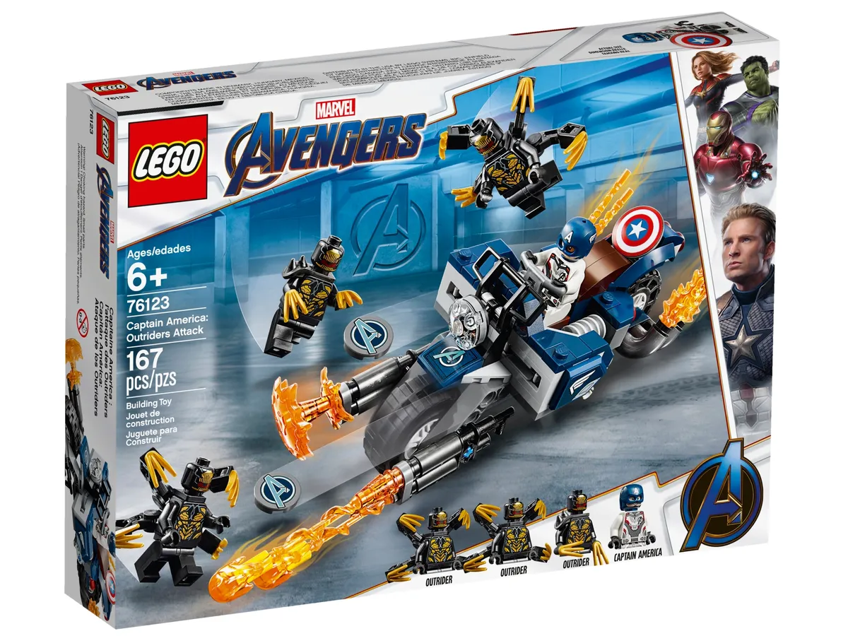 LEGO Captain America: Outriders Attack (76123) - Bild 1