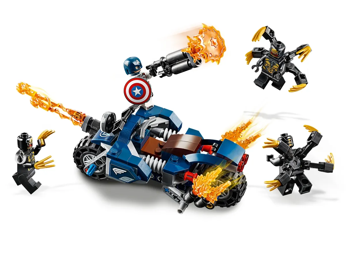LEGO Captain America: Outriders Attack (76123) - Bild 3
