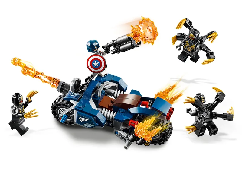 Captain America: Outriders Attack van LEGO – productfoto 4 van 10