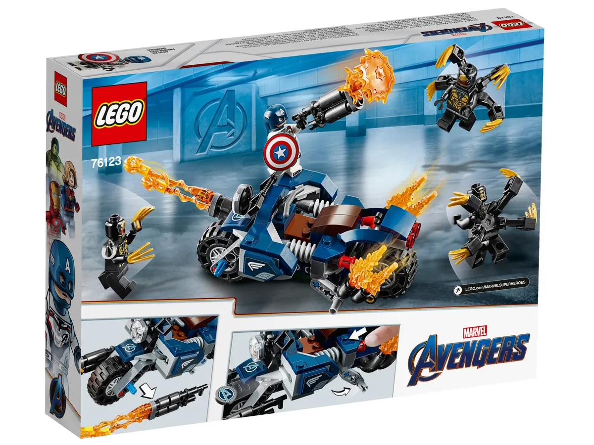 LEGO Captain America: Outriders Attack (76123) - Bild 4