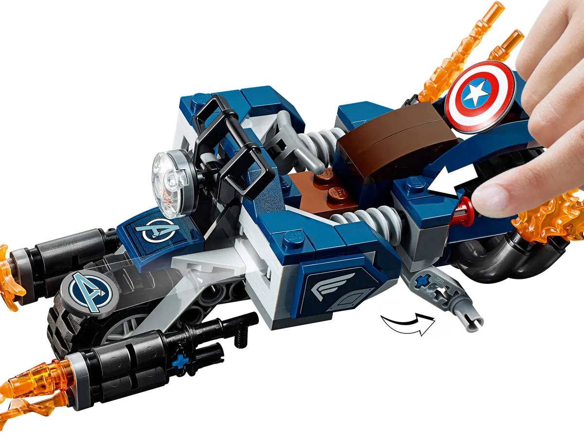 LEGO Captain America: Outriders Attack (76123) - Bild 6