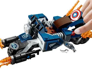 Captain America: Outriders Attack van LEGO – productfoto 7 van 10