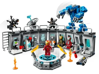 Iron Man Hall of Armor van LEGO – productfoto 3 van 12
