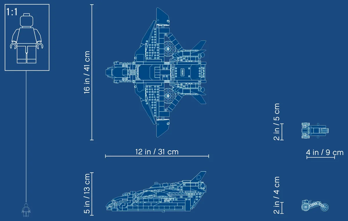 LEGO Avengers Ultimate Quinjet (76126) - Bild 9
