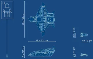 Avengers Ultimate Quinjet van LEGO – productfoto 10 van 10