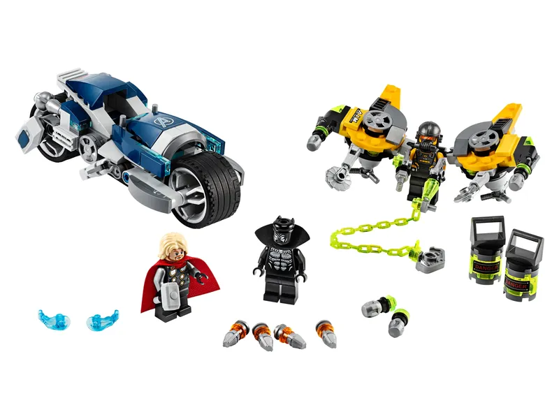 Avengers Speeder Bike Attack: Superheldenactie op Wielen
