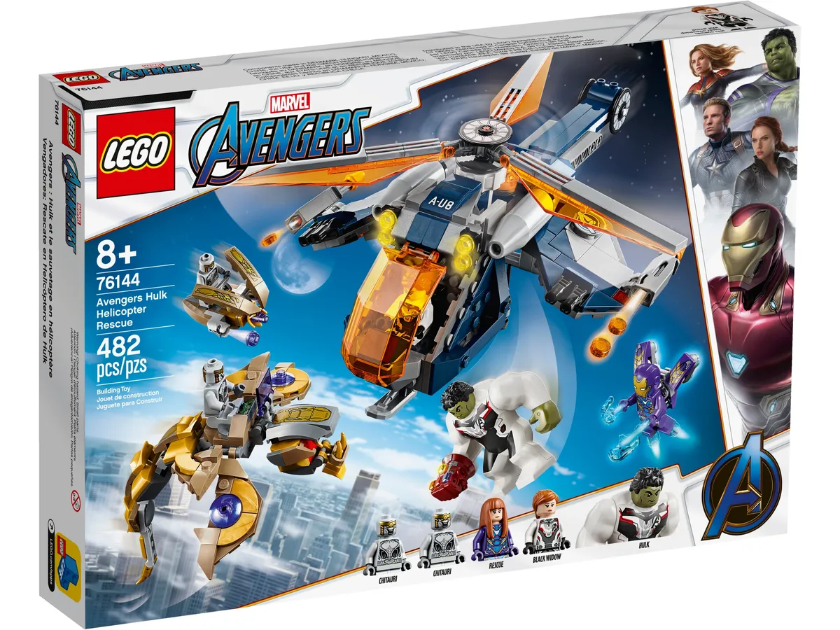 LEGO Avengers Hulk Helicopter Rescue (76144) - Bild 1