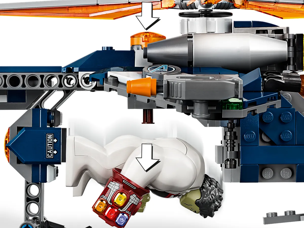 LEGO Avengers Hulk Helicopter Rescue (76144) - Bild 2