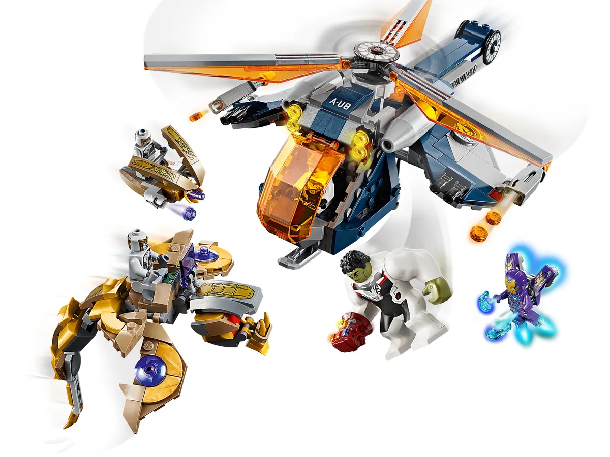LEGO Avengers Hulk Helicopter Rescue (76144) - Bild 4