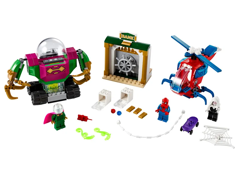 De dreiging van Mysterio: Spider-Man tegen Mysterio's Mech