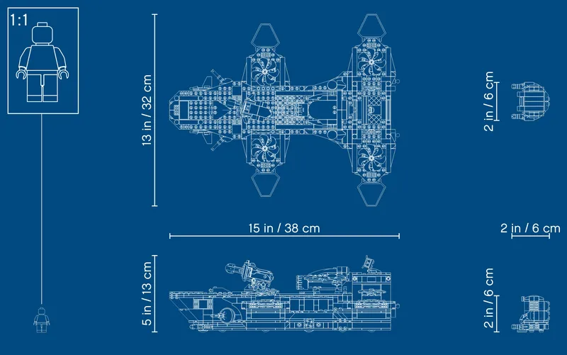 Avengers Helicarrier från LEGO – produktbild 12 av 12