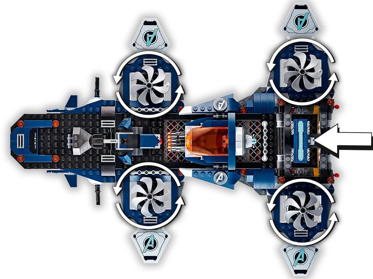 LEGO Avengers Helicarrier (76153) - afbeelding 3