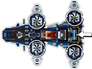 Avengers Helicarrier från LEGO – produktbild 6 av 12