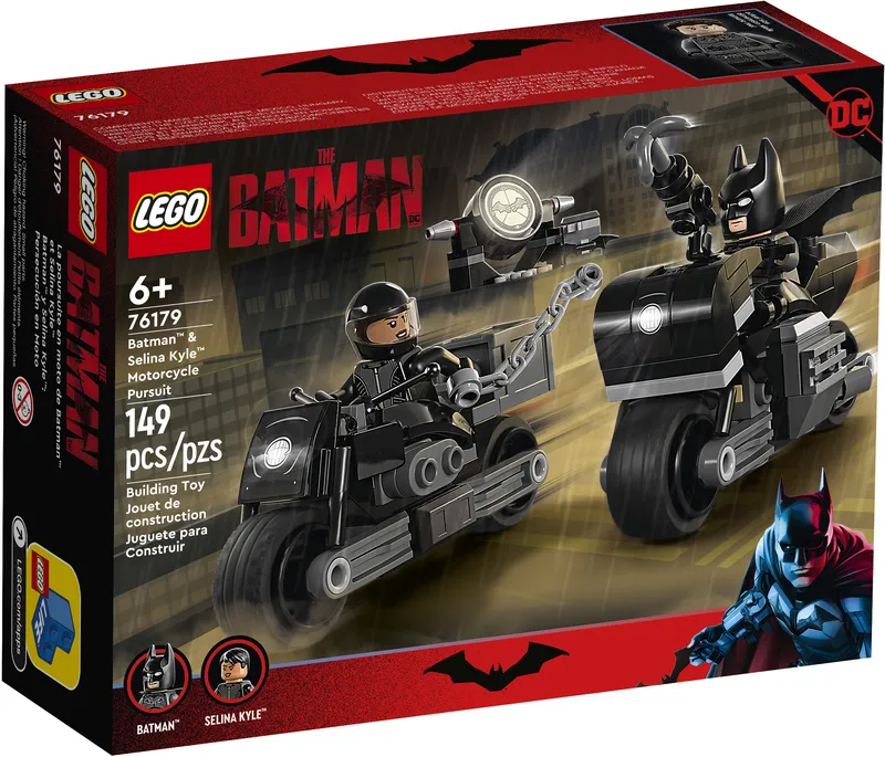 Batman™ & Selina Kyle™ Motorcycle Pursuit de LEGO – photo du produit 2 sur 7