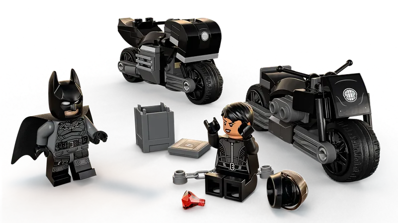 Batman™ & Selina Kyle™ Motorcycle Pursuit de LEGO – photo du produit 3 sur 7