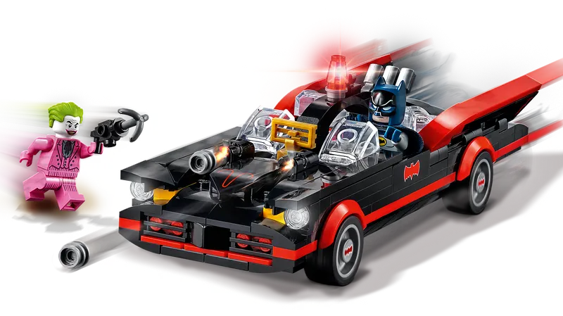 Batman™ Classic TV Series Batmobile™ van LEGO – productfoto 4 van 11