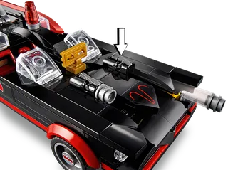 Batman™ Classic TV Series Batmobile™ van LEGO – productfoto 6 van 11