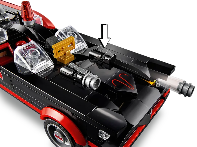 Batman™ Classic TV Series Batmobile™ van LEGO – productfoto 6 van 11