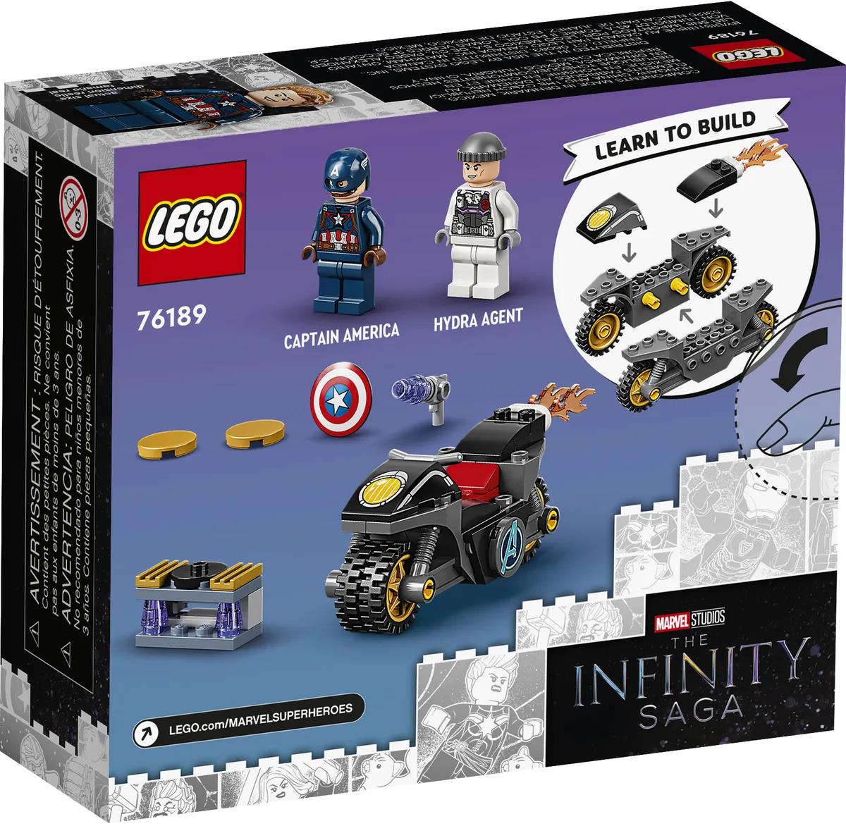 LEGO Captain America and Hydra Face-Off (76189) - Bild 5
