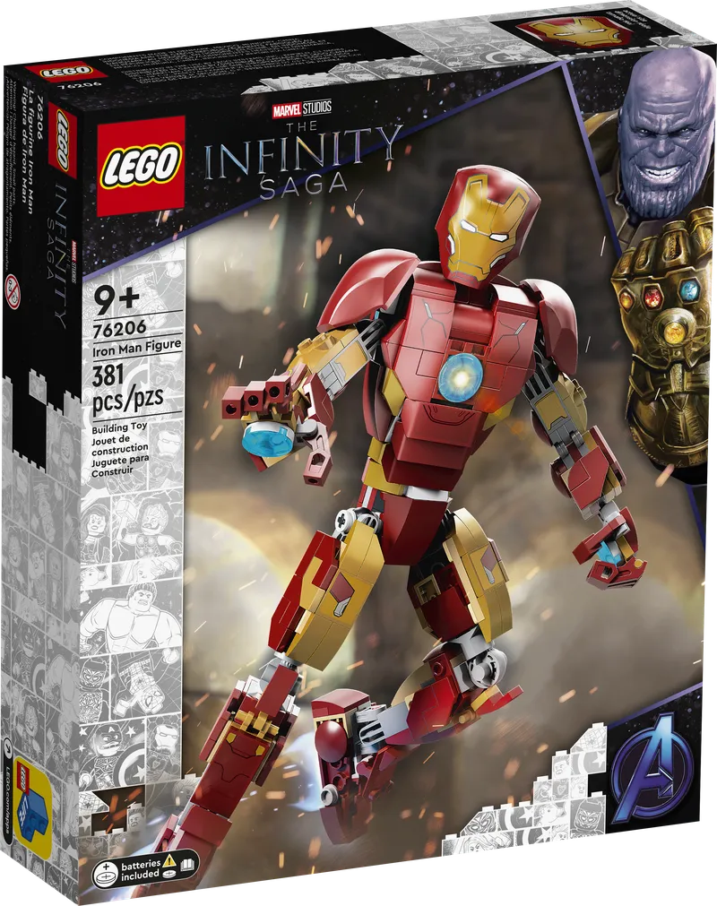 Iron Man Figure van LEGO – productfoto 2 van 9