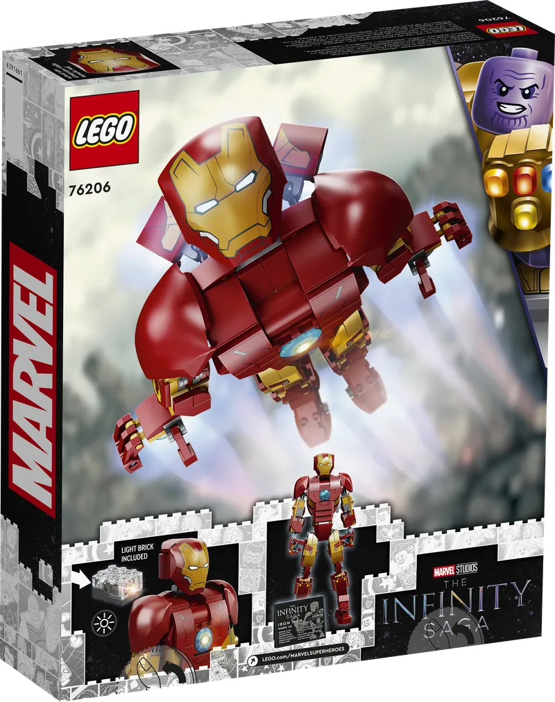 Iron Man Figure van LEGO – productfoto 5 van 9