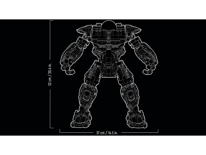 Hulkbuster fra LEGO – produktbillede 9 af 14