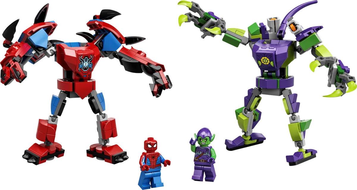 LEGO Spider-Man & Green Goblin Mech Battle (76219)
