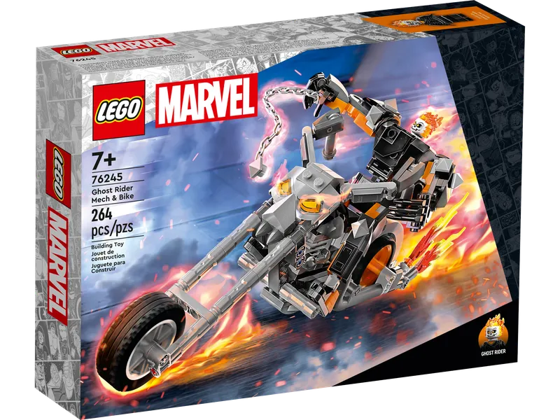 Ghost Rider Mech & Bike fra LEGO – produktbillede 2 af 6