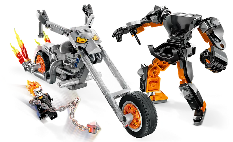 Ghost Rider Mech & Bike fra LEGO – produktbillede 3 af 6