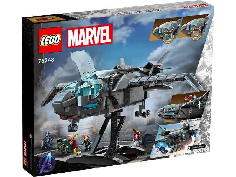 The Avengers Quinjet van LEGO – productfoto 10 van 12
