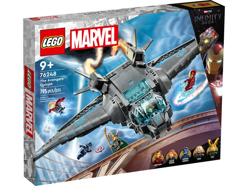 The Avengers Quinjet van LEGO – productfoto 2 van 12