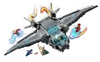 The Avengers Quinjet van LEGO – productfoto 5 van 12