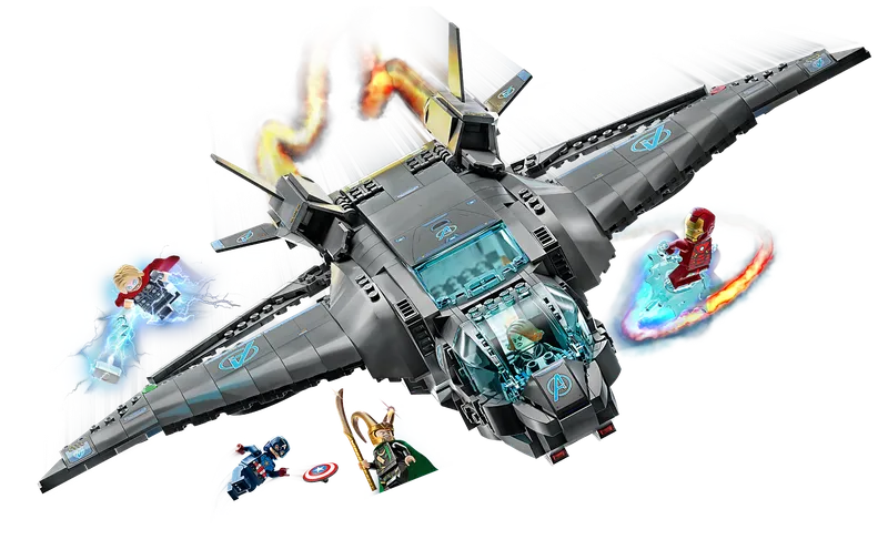 The Avengers Quinjet van LEGO – productfoto 5 van 12